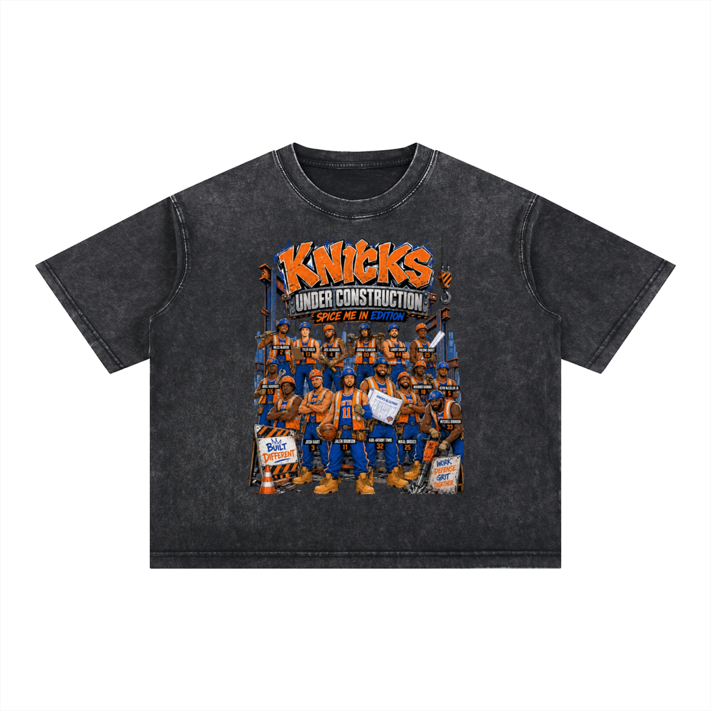 KNICKS CHAMPIONSHIP Boxy Cotton T-Shirt