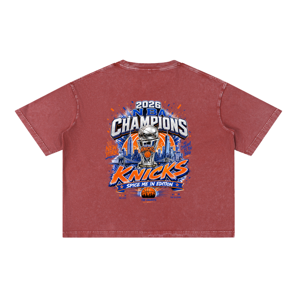 Jalen Brunson Boxy Cotton T-Shirt