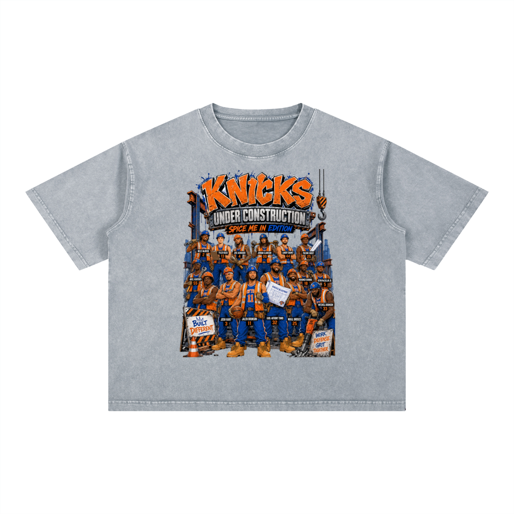 KNICKS CHAMPIONSHIP Boxy Cotton T-Shirt