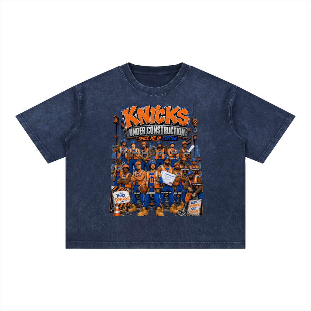 KNICKS CHAMPIONSHIP Boxy Cotton T-Shirt