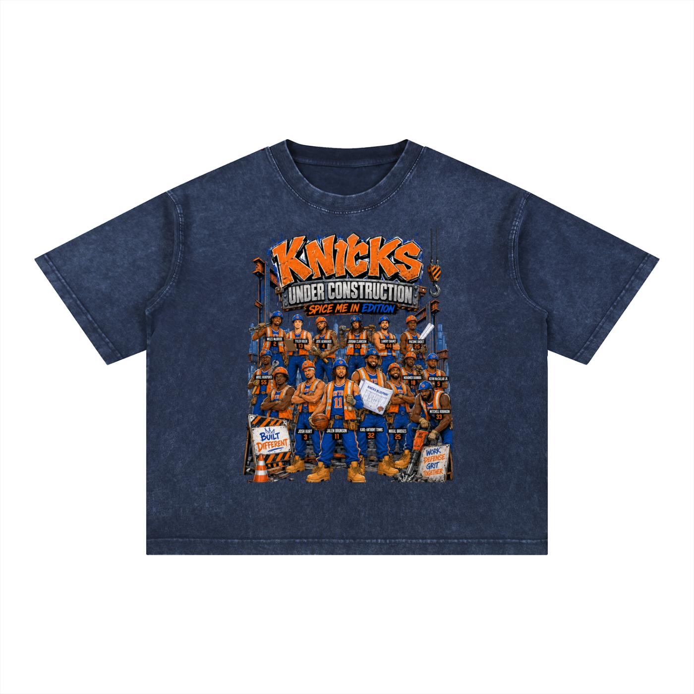 KNICKS CHAMPIONSHIP Boxy Cotton T-Shirt