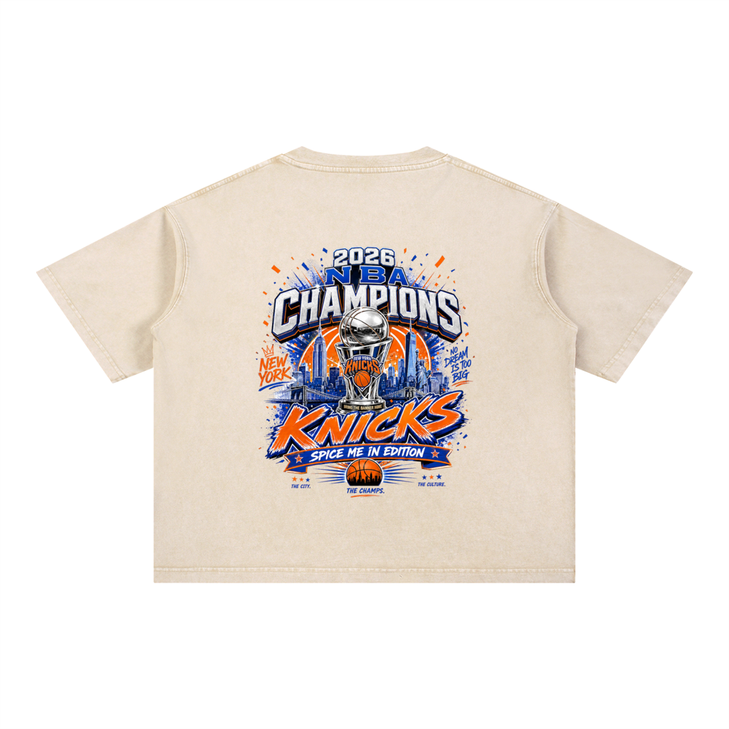Jalen Brunson Boxy Cotton T-Shirt