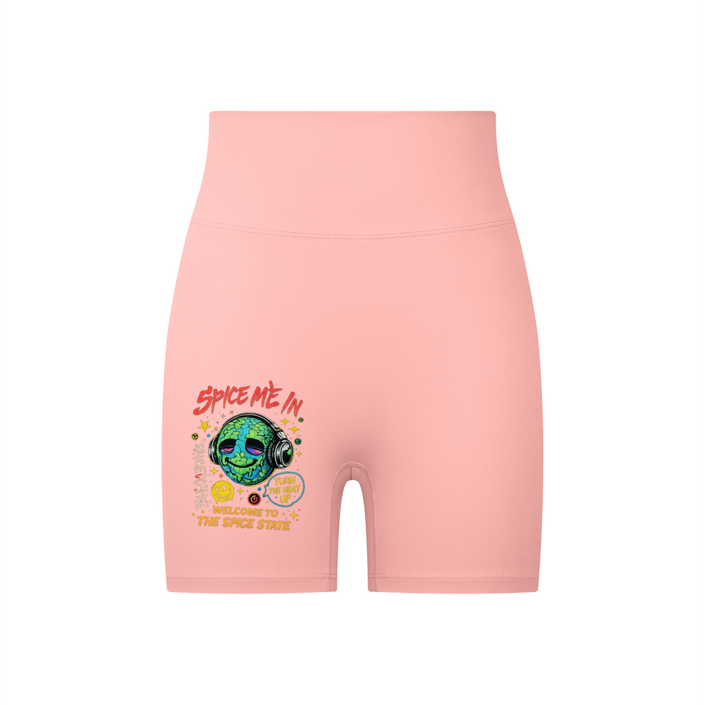 Spice Me In - Spice World High-Waisted Blend Biker Shorts