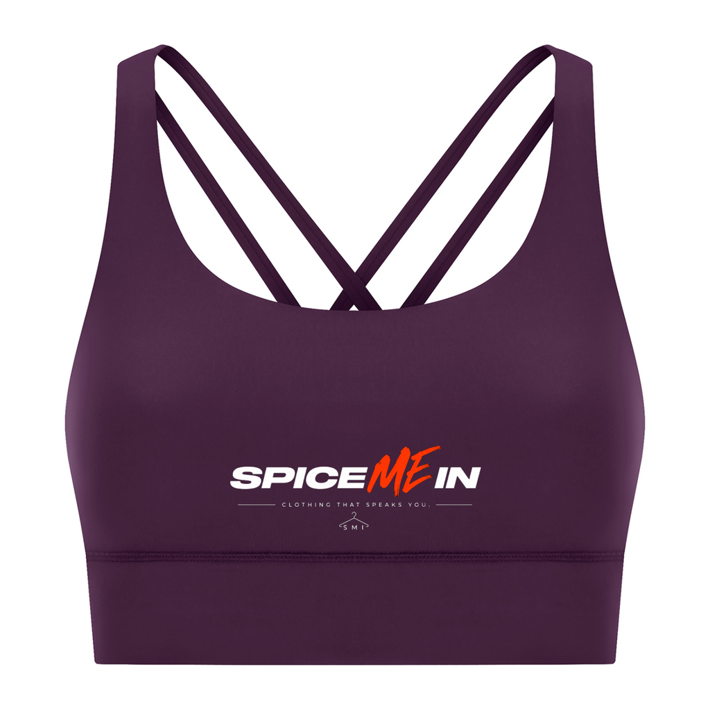 Spice Me In - Strappy Criss-Cross Sports Bra