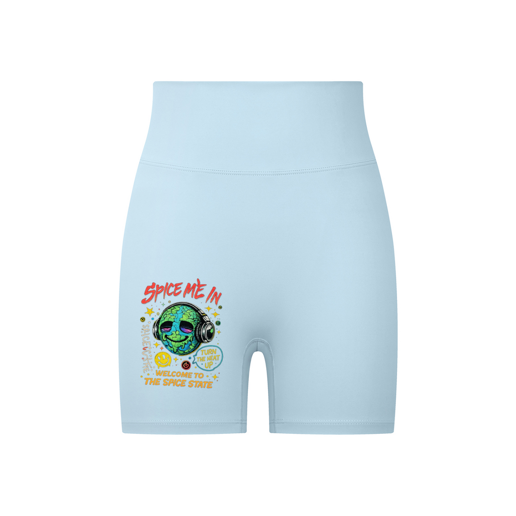 Spice Me In - Spice World High-Waisted Blend Biker Shorts