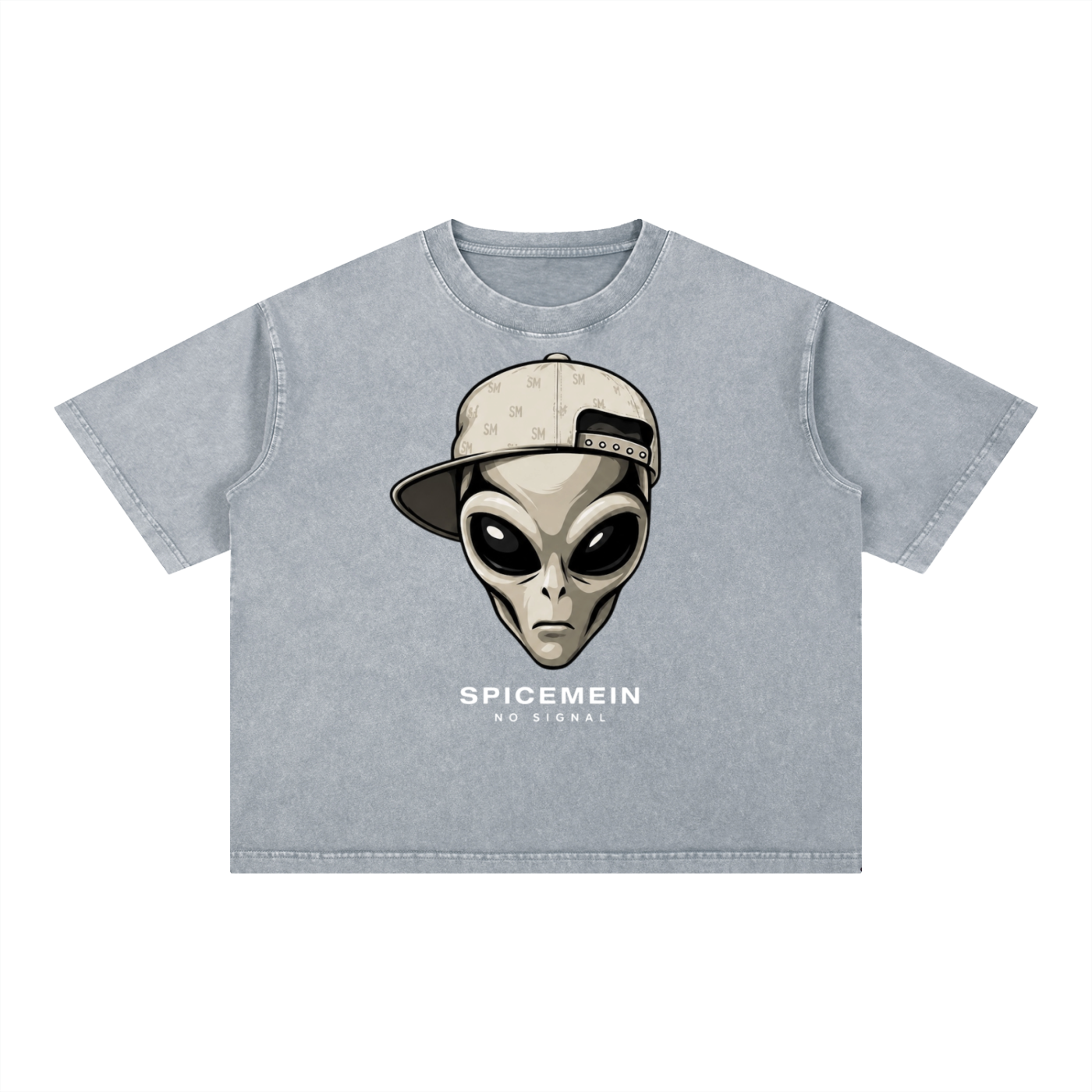 Spice Me In - Mineral Wash Boxy Cotton T-Shirt