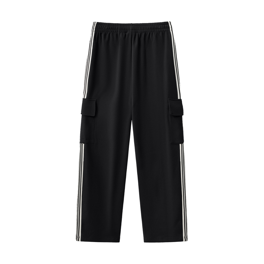 Spice Me In - Get The Bag Side Stripe Straight-Leg Pants