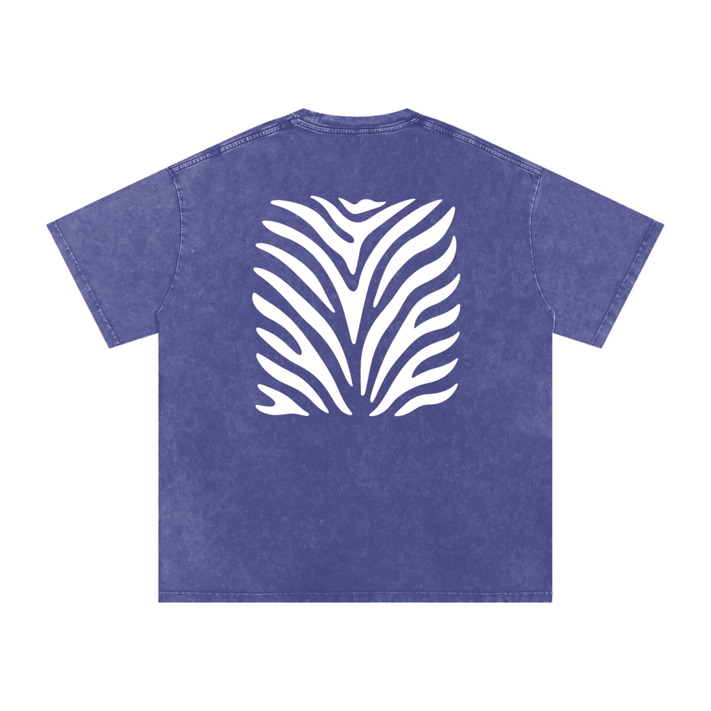 Spice Me In - Tiger Spice Snow Washed Oversized Cotton T-Shirt