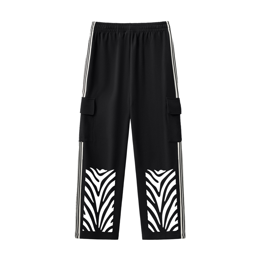 Spice Me In - Spice Tiger Side Stripe Straight-Leg Pants