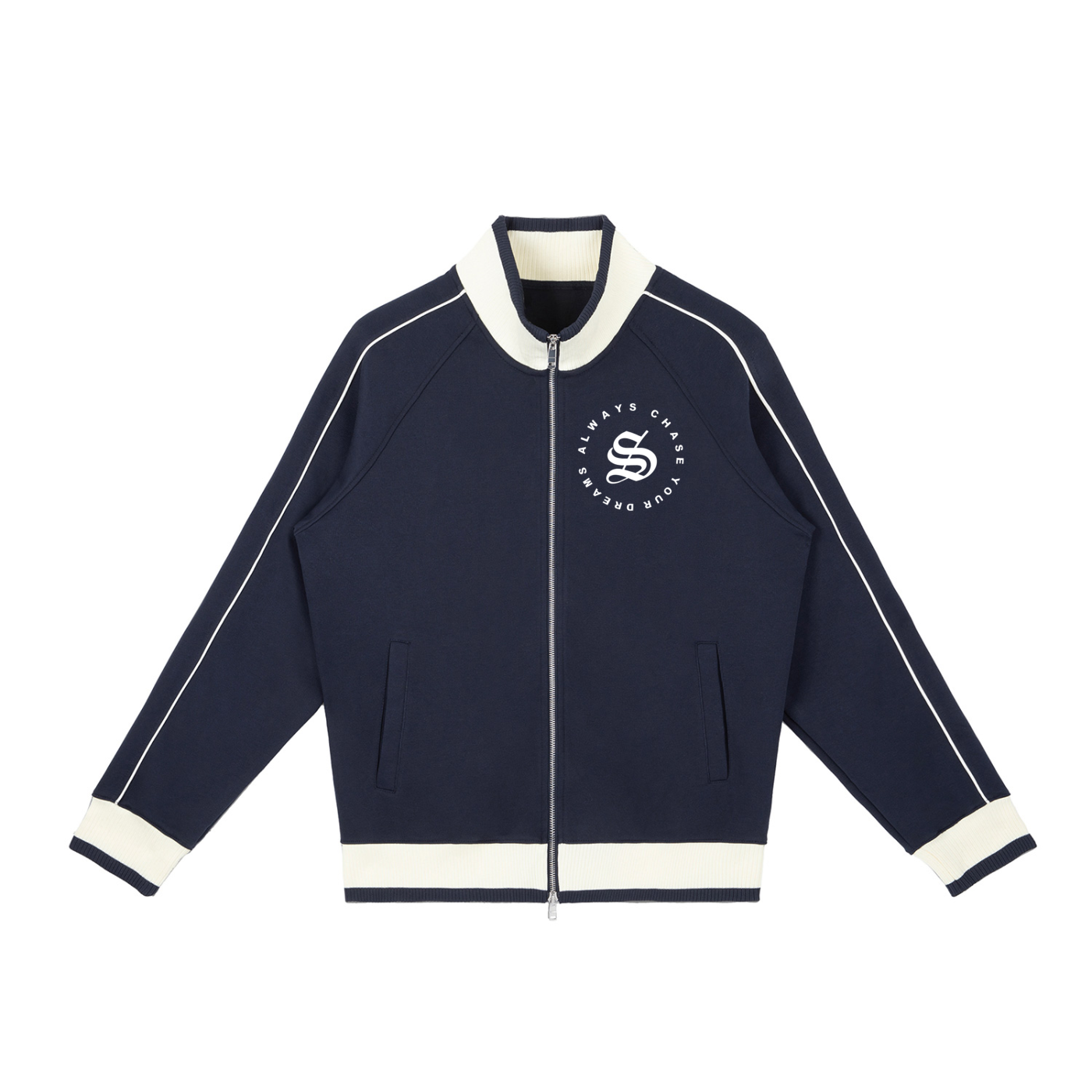 Spice Me In - Sleeve Zip Track Jacket