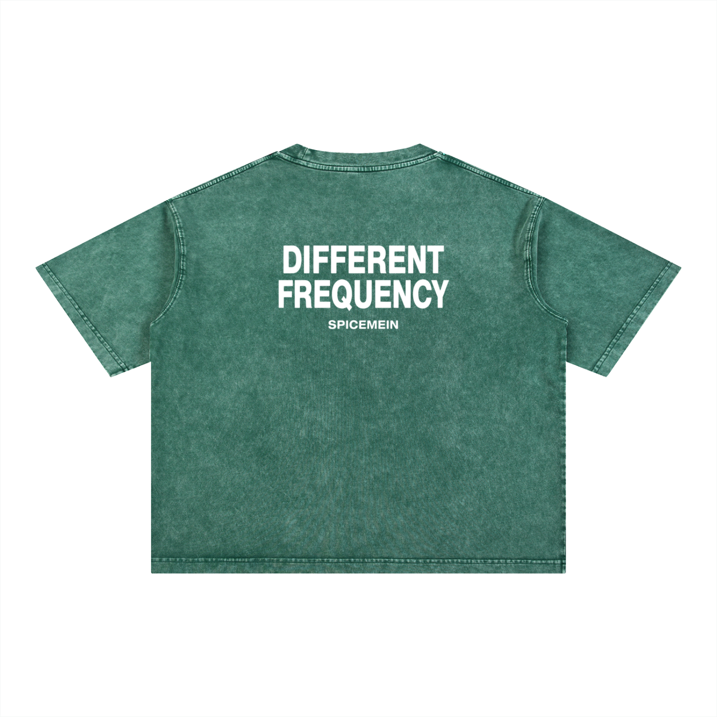 Spice Me In - Mineral Wash Boxy Cotton T-Shirt