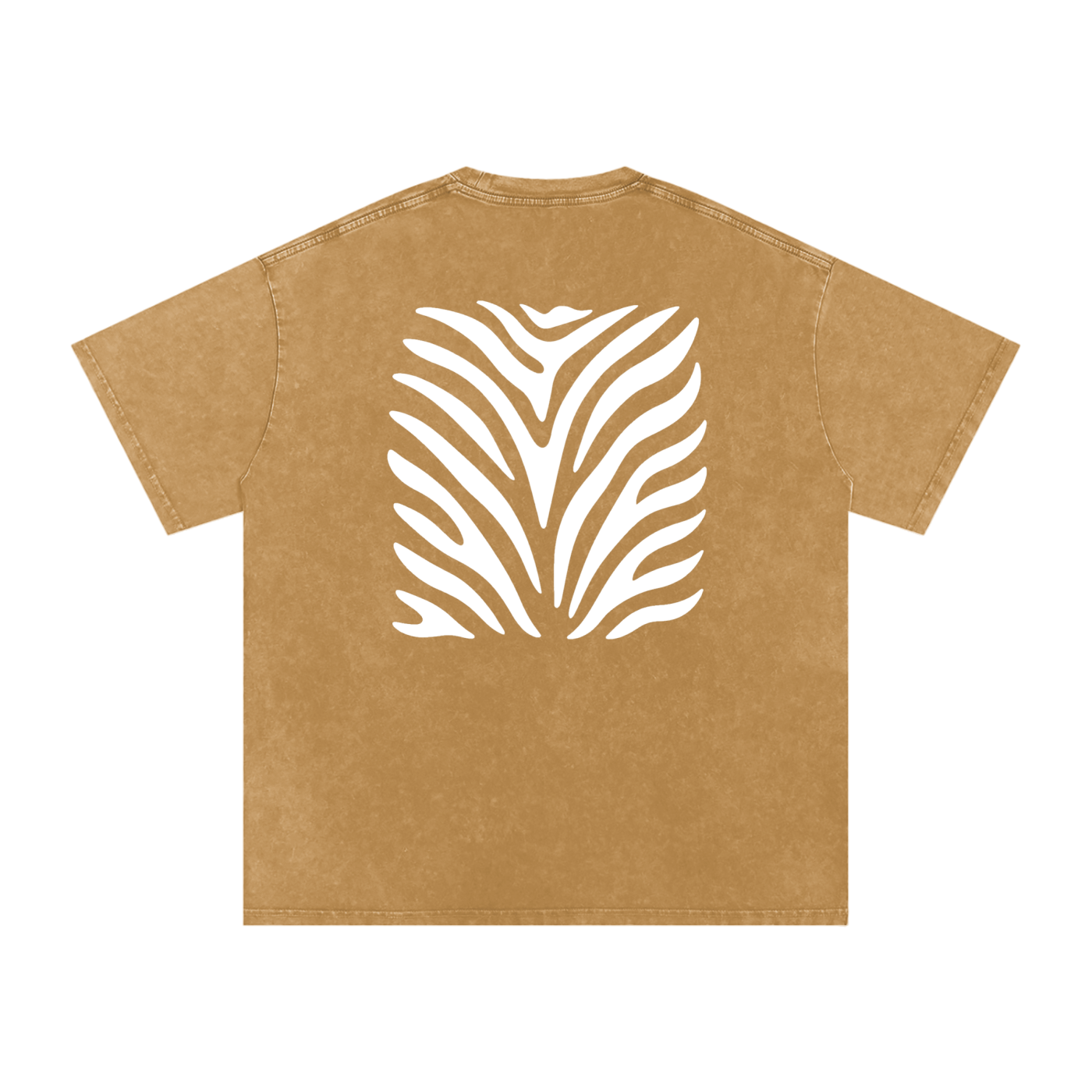 Spice Me In - Tiger Spice Snow Washed Oversized Cotton T-Shirt