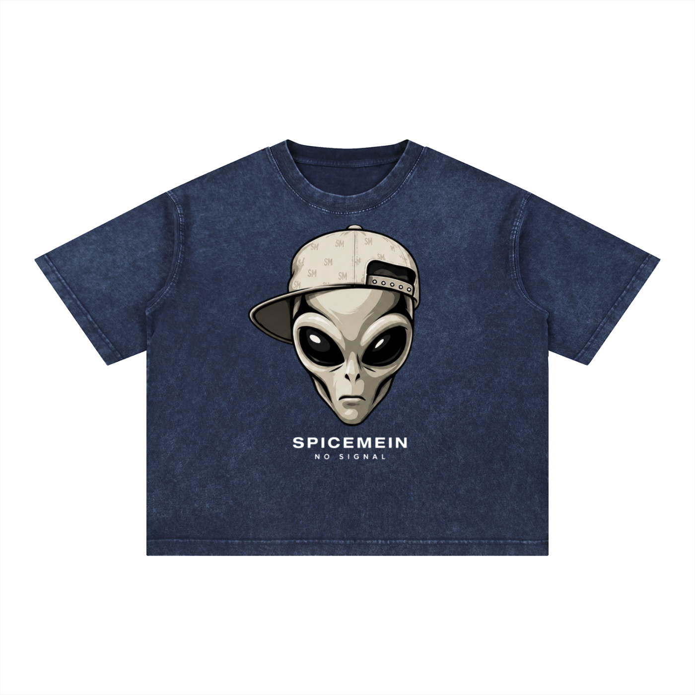 Spice Me In - Mineral Wash Boxy Cotton T-Shirt