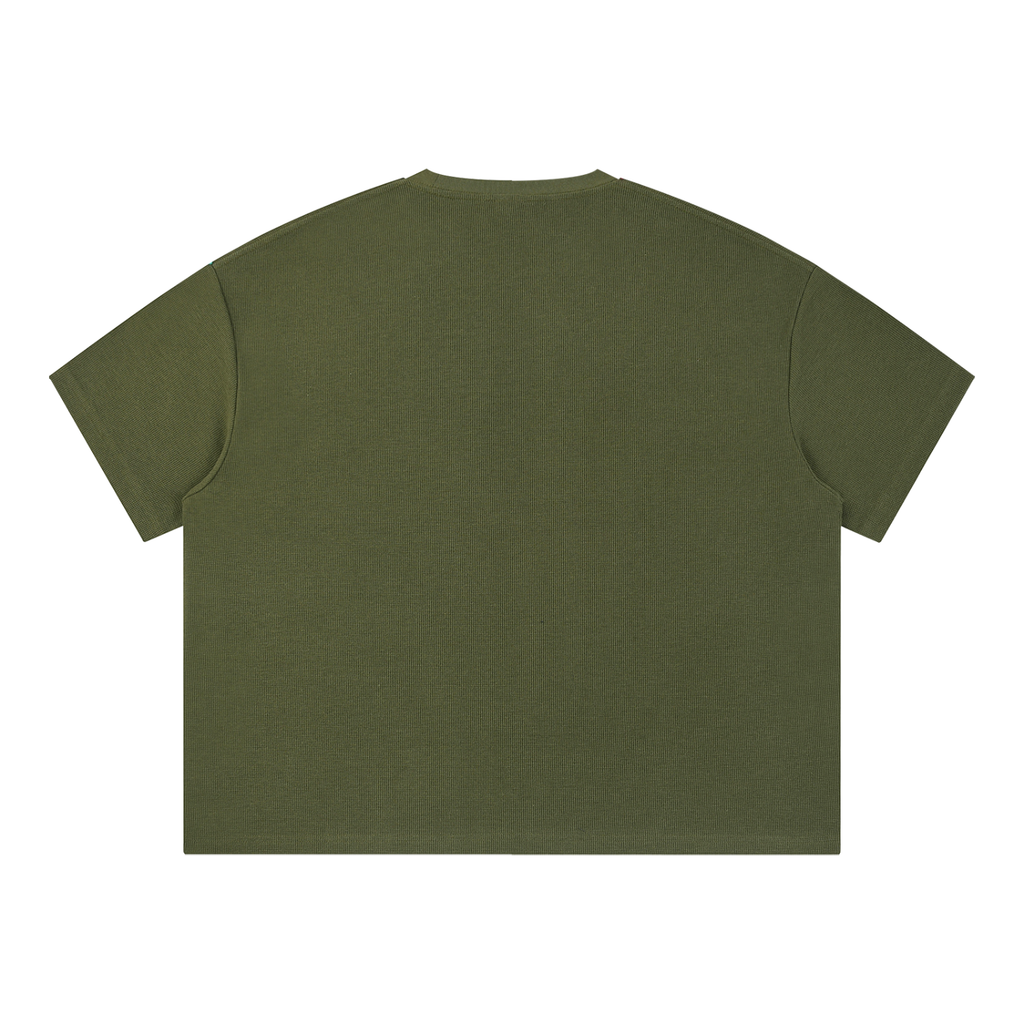 Spice Me In - "SMI" Unisex Waffle Boxy T-Shirt