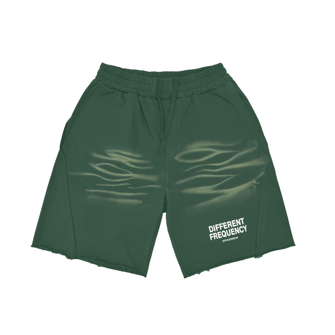 Spice Me In - Vintage Washed Tiger Stripes Short Pants