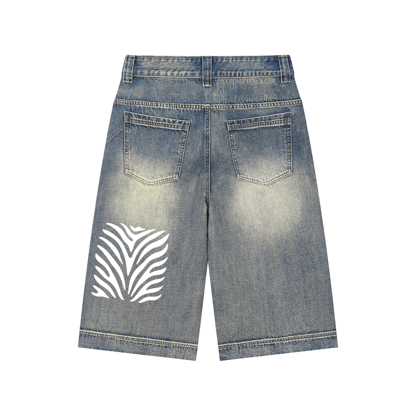 Spice Me In - Vintage Wash Spice Baggy Denim Shorts