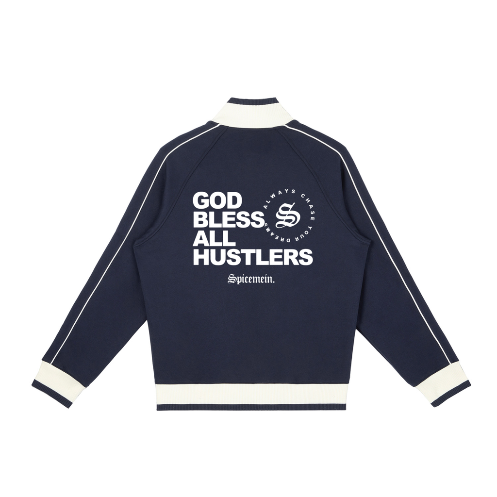 Spice Me In - Sleeve Zip Track Jacket